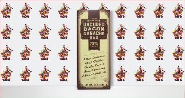Trader Joe's Uncured Bacon Ganache Chocolate Bar